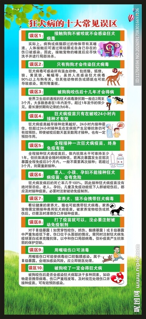 世界狂犬病日展架
