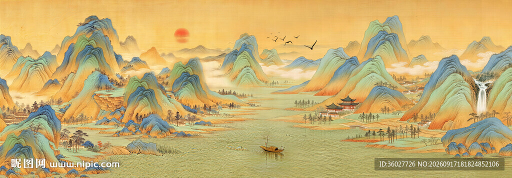 千里江山图