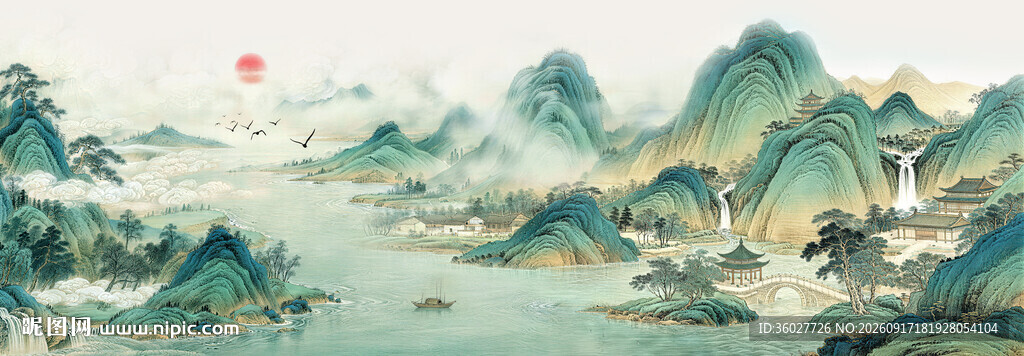 千里江山图