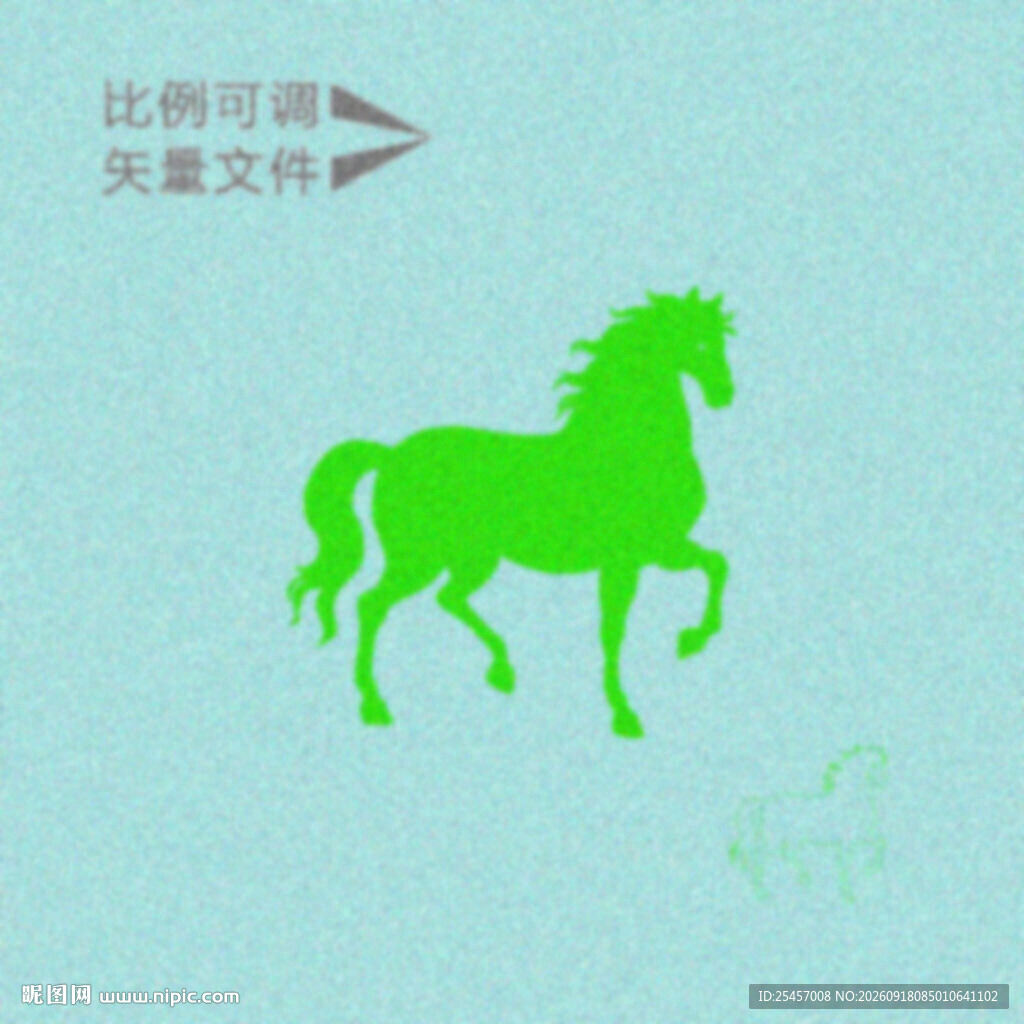 骏马素材   