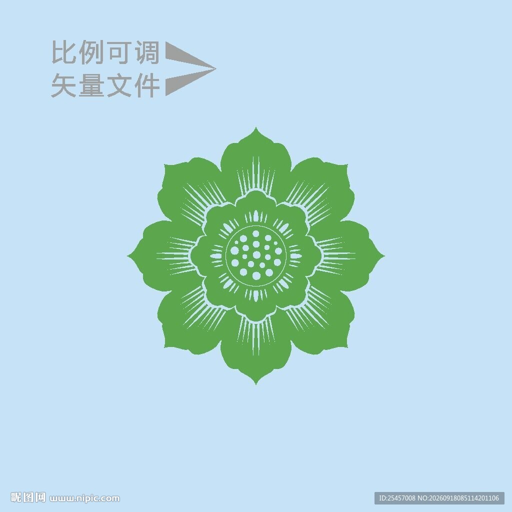 莲花纹样   