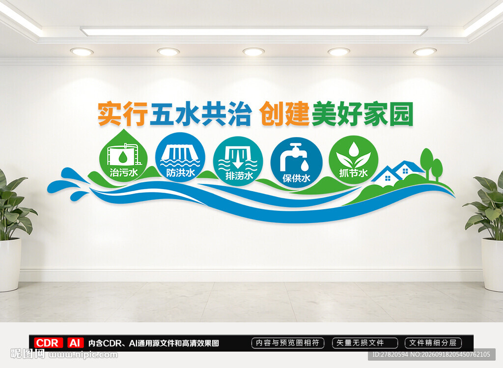 五水共治文化墙