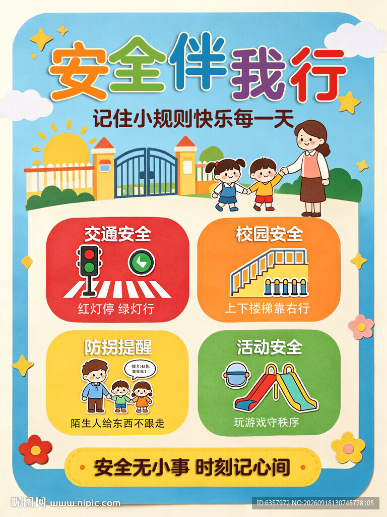 儿童安全出行指南