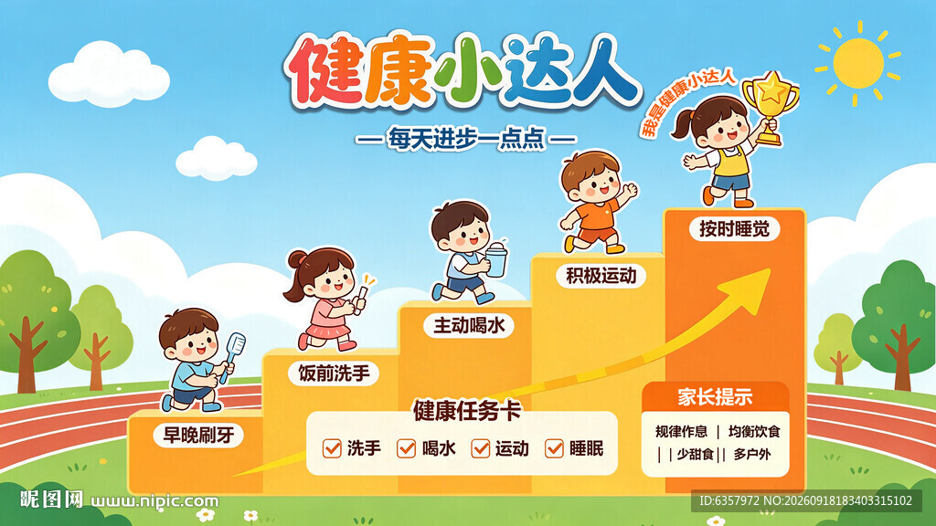 儿童健康达人排行榜