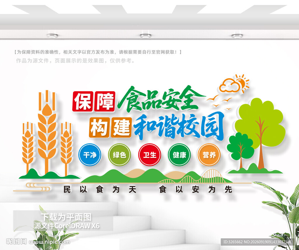 校园食品安全文化墙