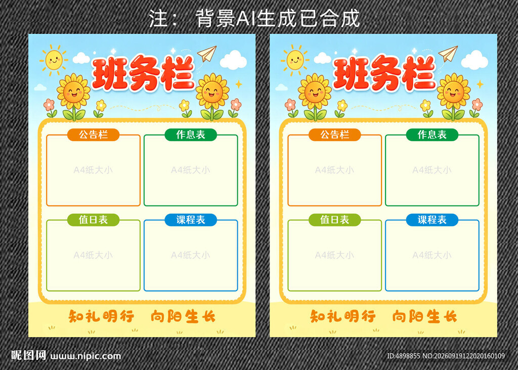 班务栏