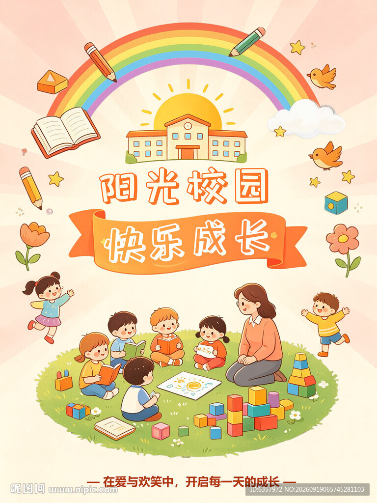 阳光校园快乐成长