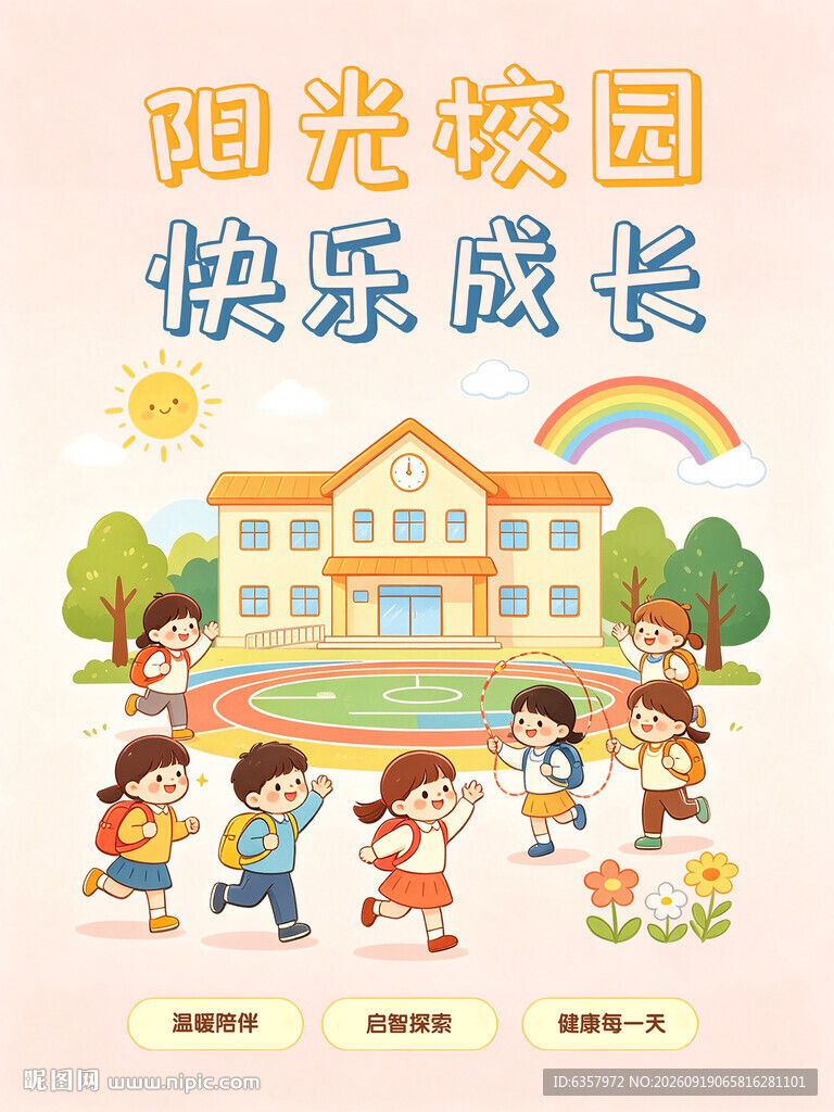 阳光校园快乐成长瞬间