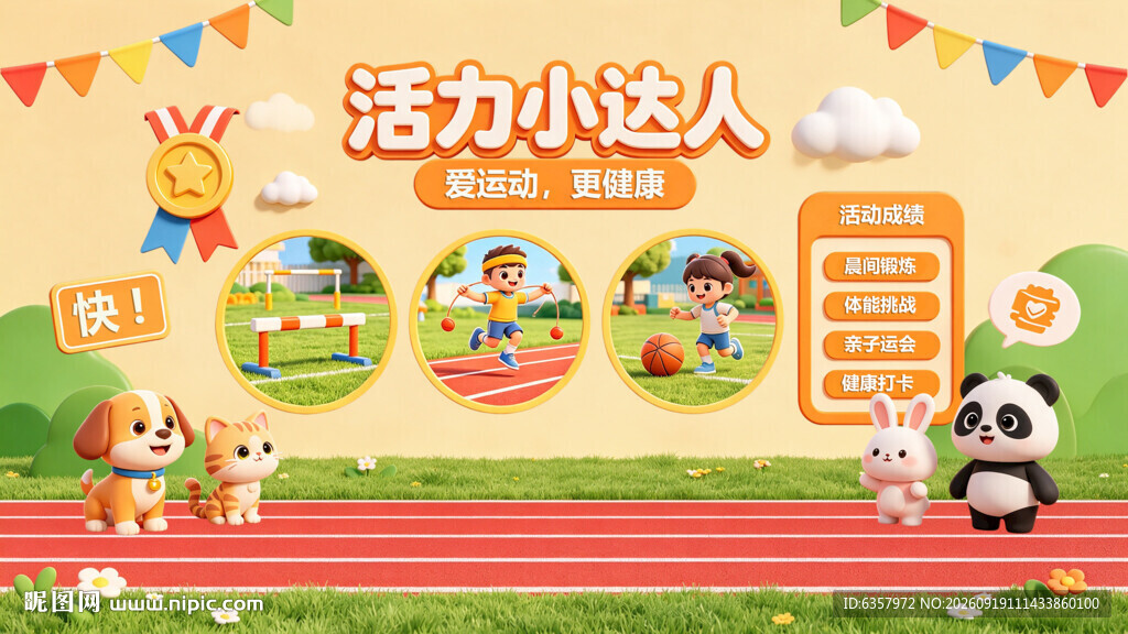 活力达人儿童乐园场景