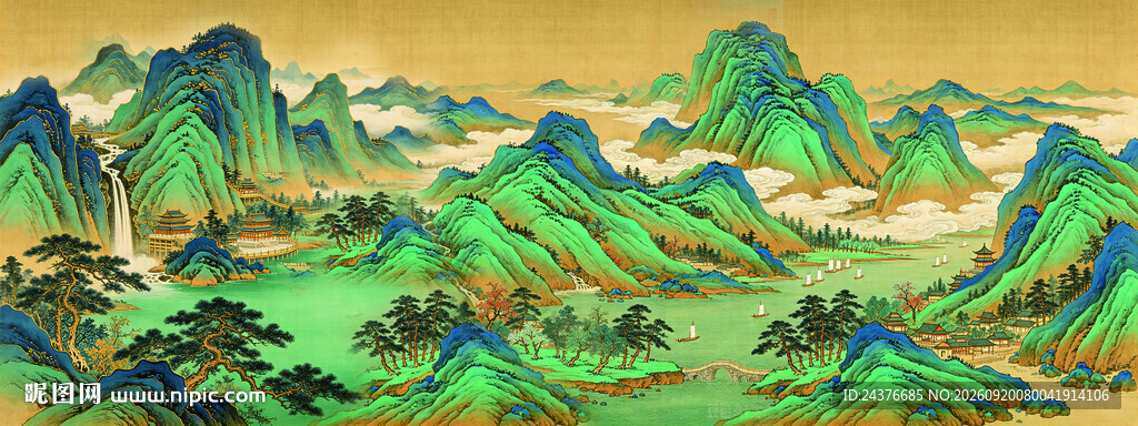 千里江山图