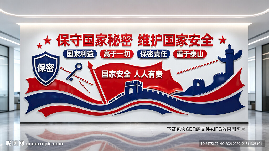 保密文化墙