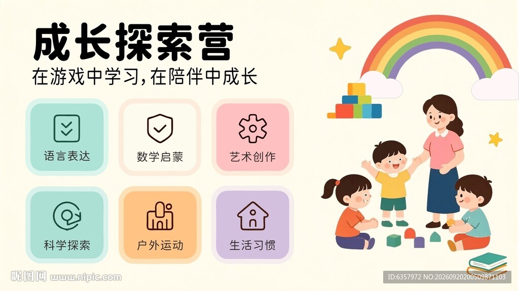 儿童成长探索营活动展示