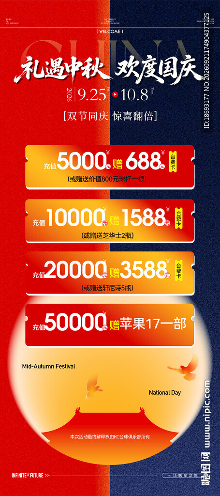  储值活动
