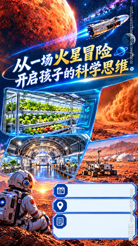 火星活动宣传图