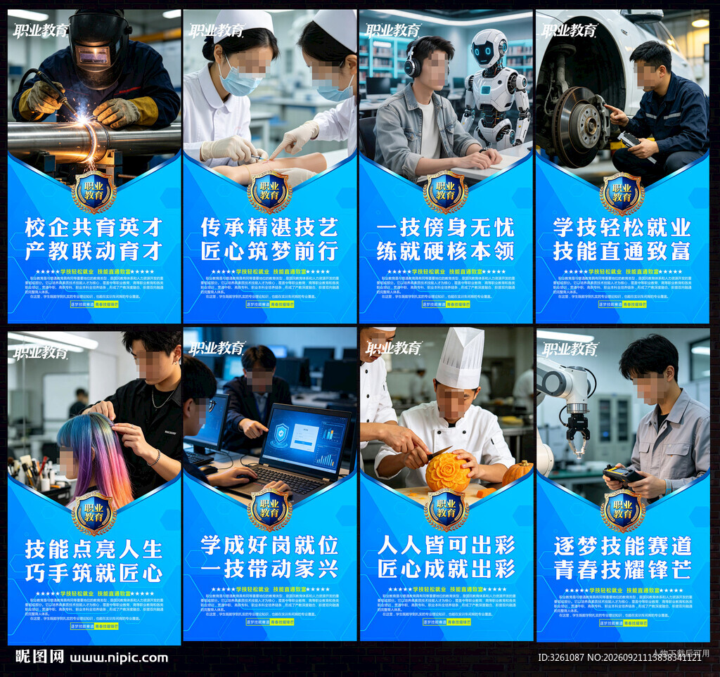 职业教育文化墙