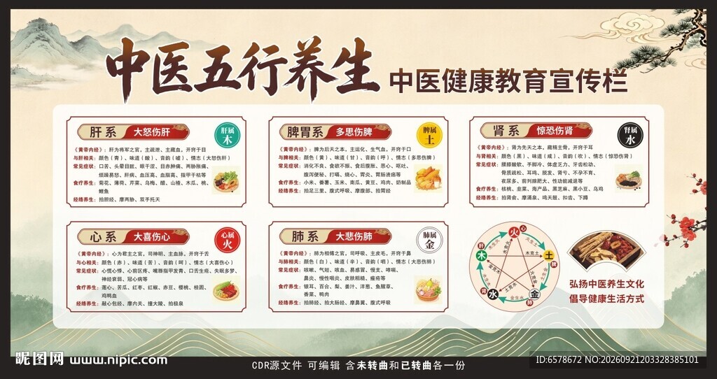 中医五行养生