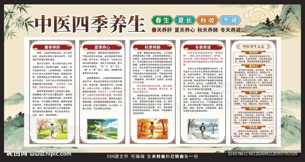 中医四季养生