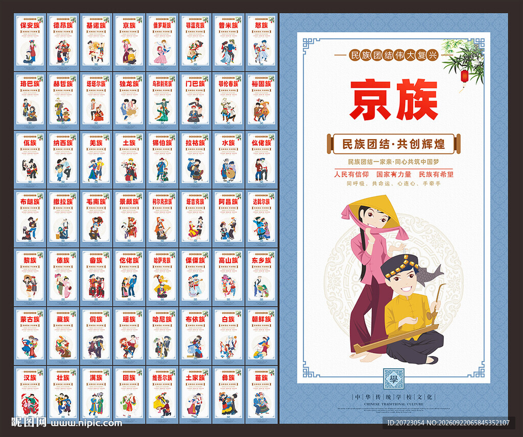 56个民族