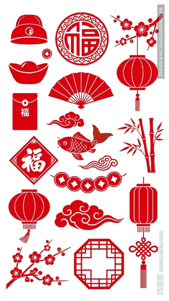 中国风传统喜庆元素