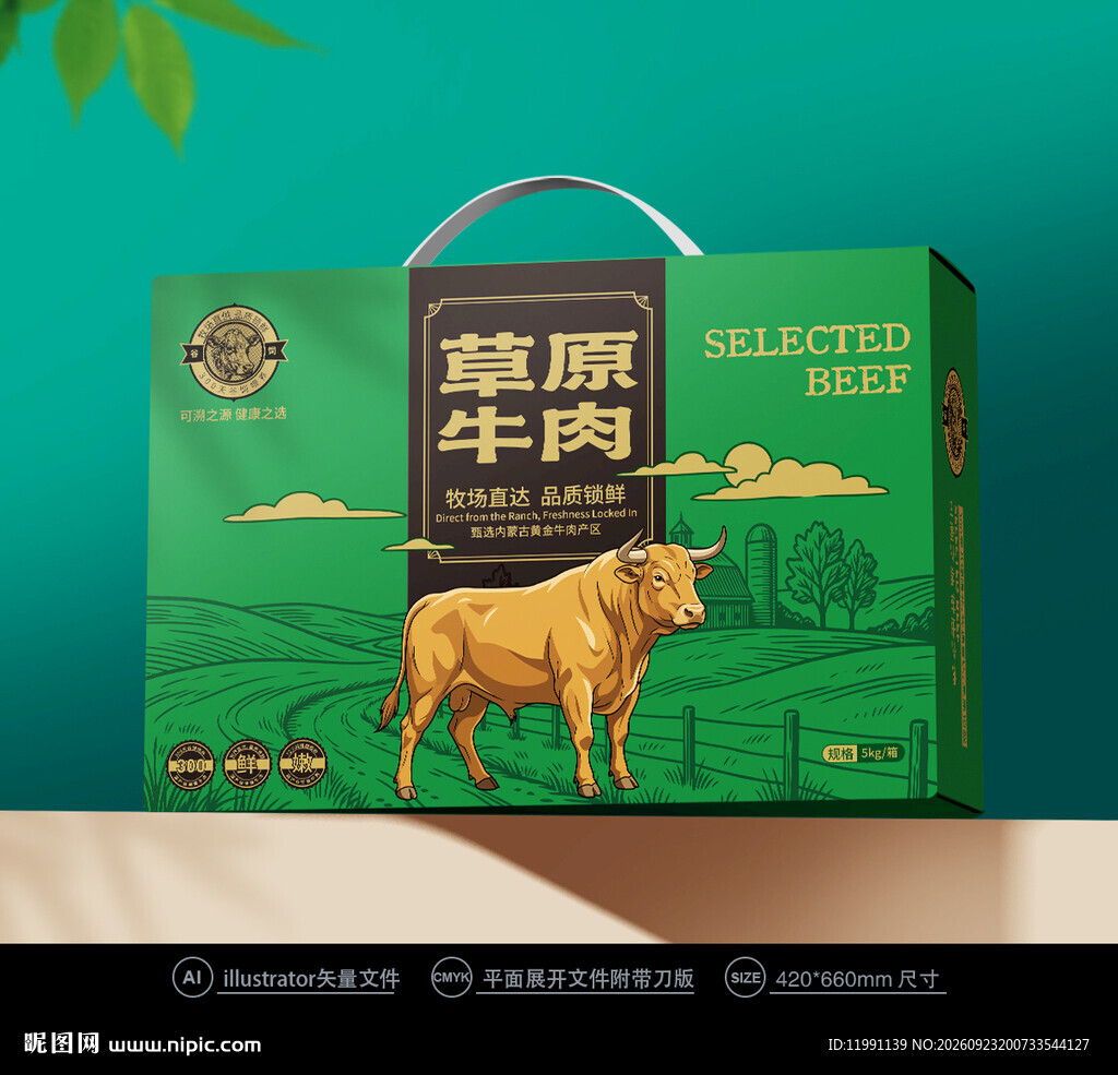 牛肉箱子
