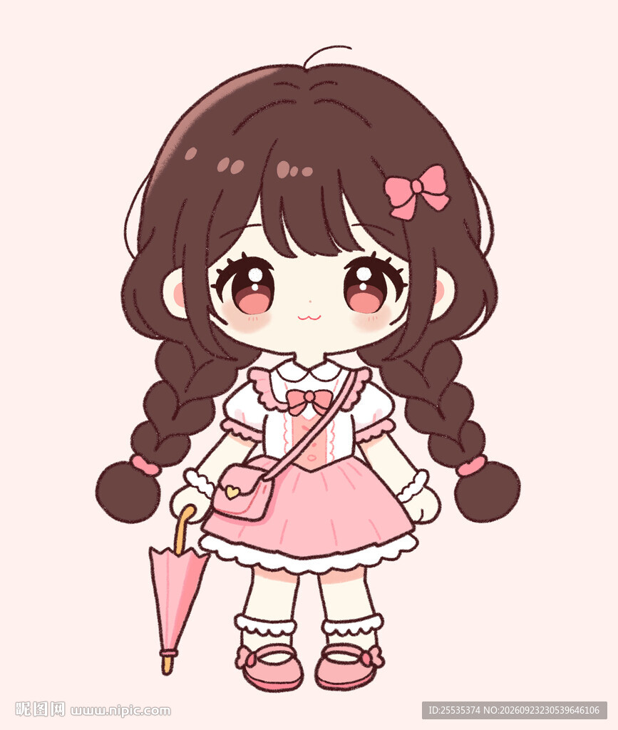可爱小女孩
