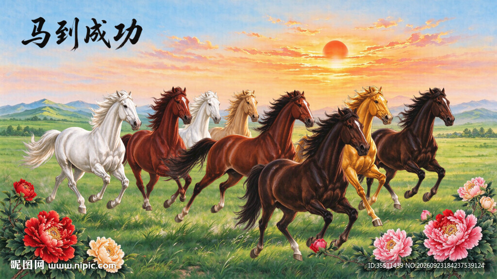 八骏图