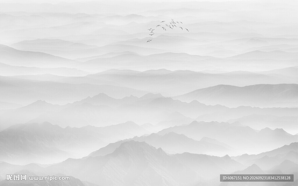 新中式山水画
