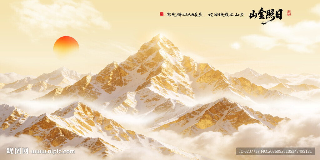 日照金山