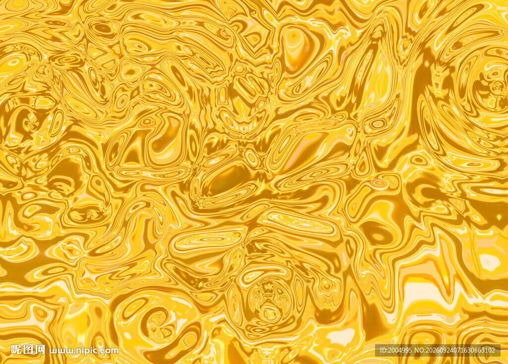 鎏金流体纹理背景