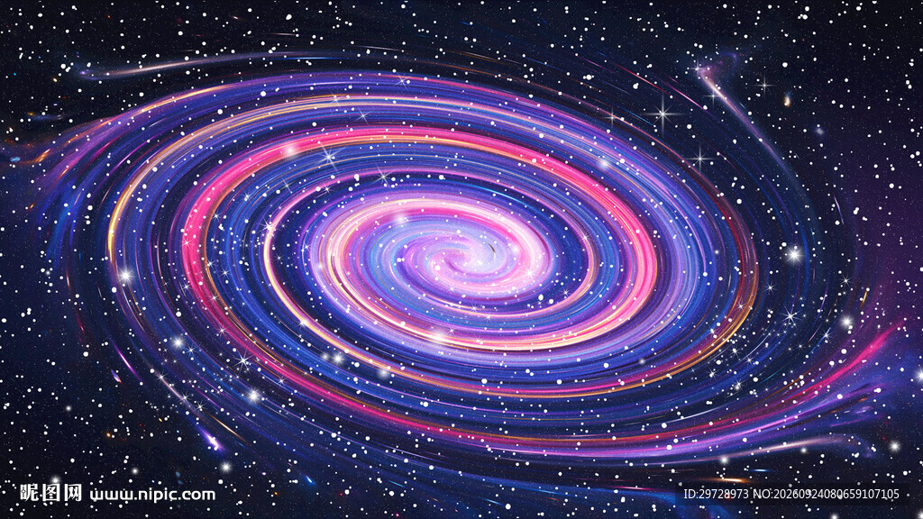 彩色宇宙星空吊顶天花