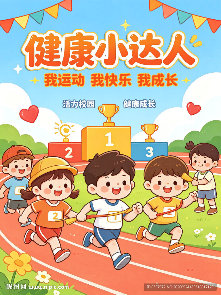 健康小达人 运动会