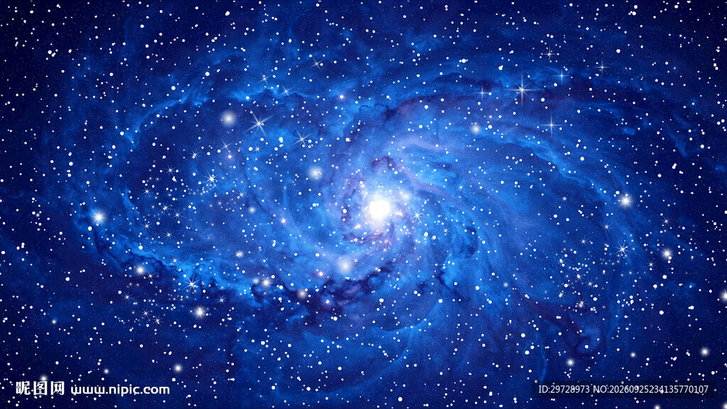 蓝色星空