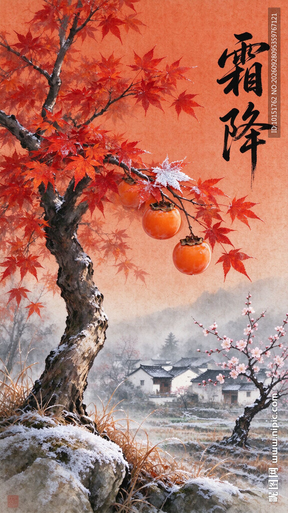 霜降海报