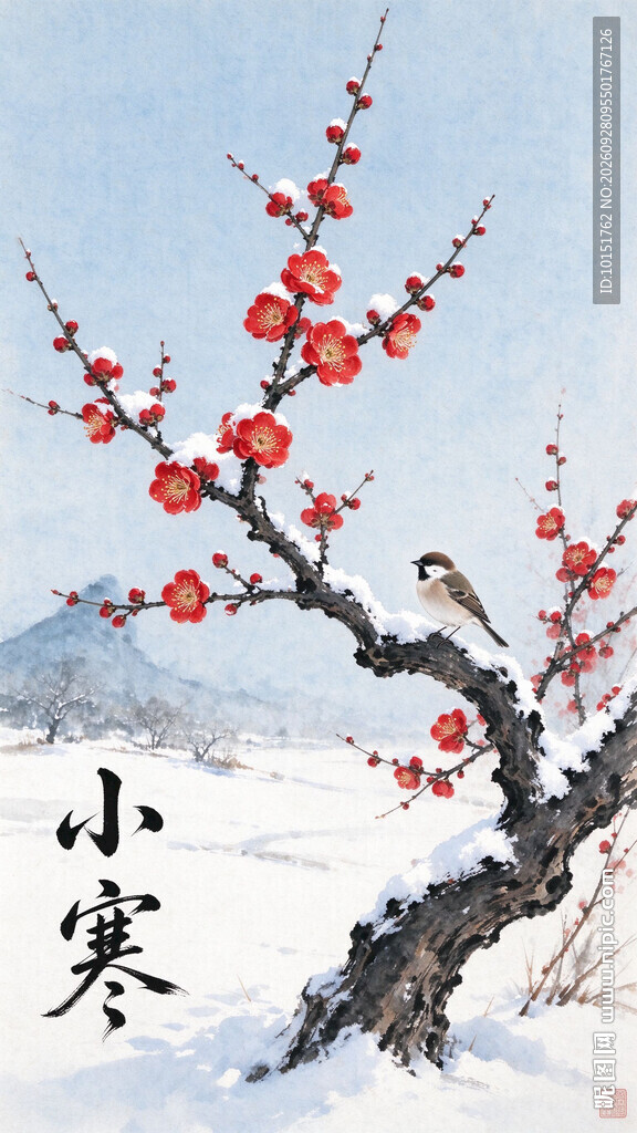 小寒海报