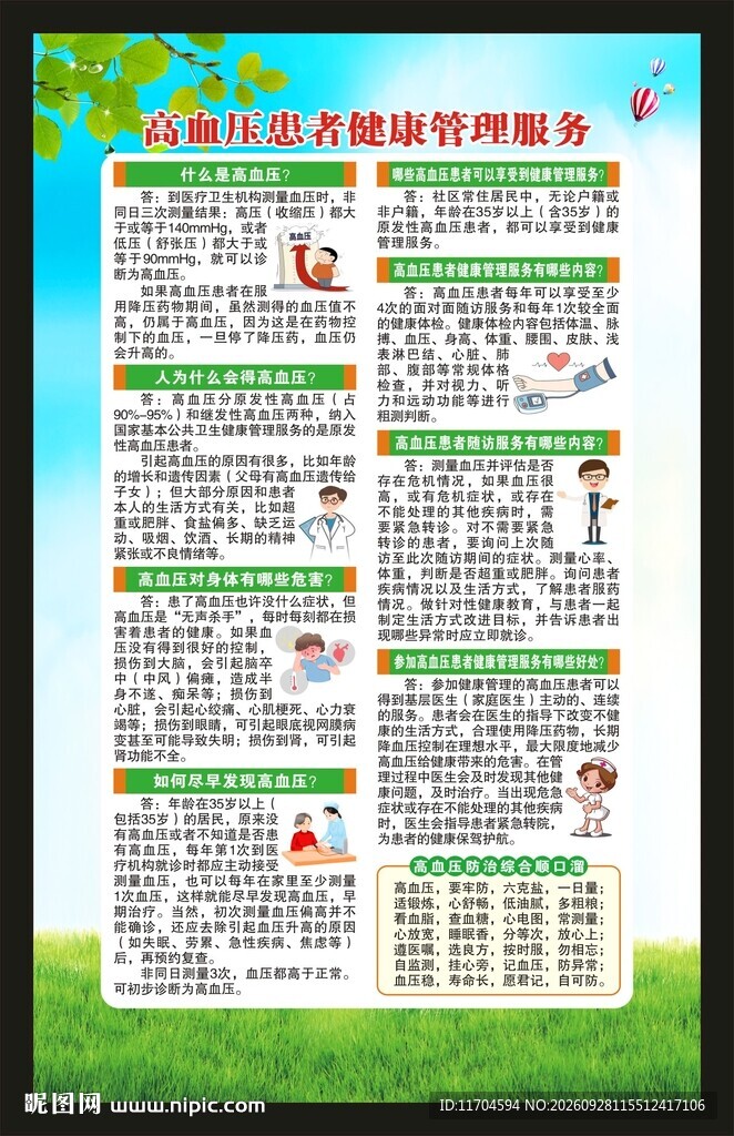 高血压日海报