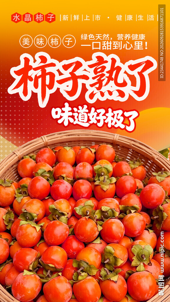  柿子熟了 