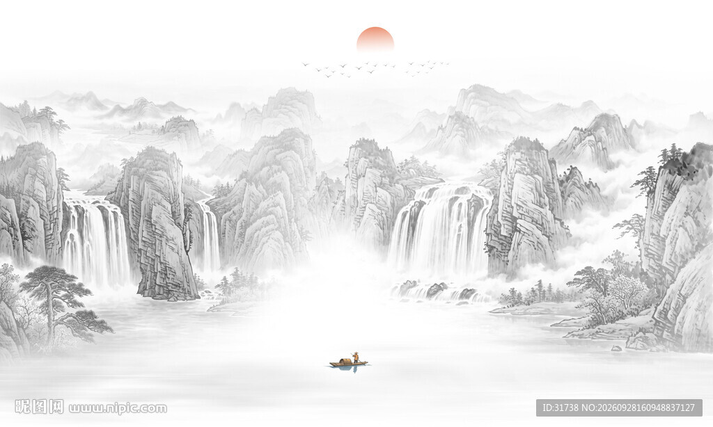 水墨国画
