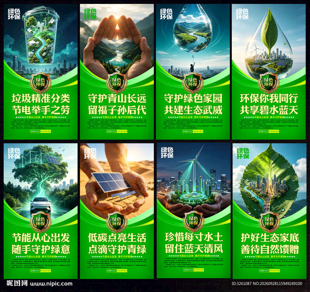 环保展板