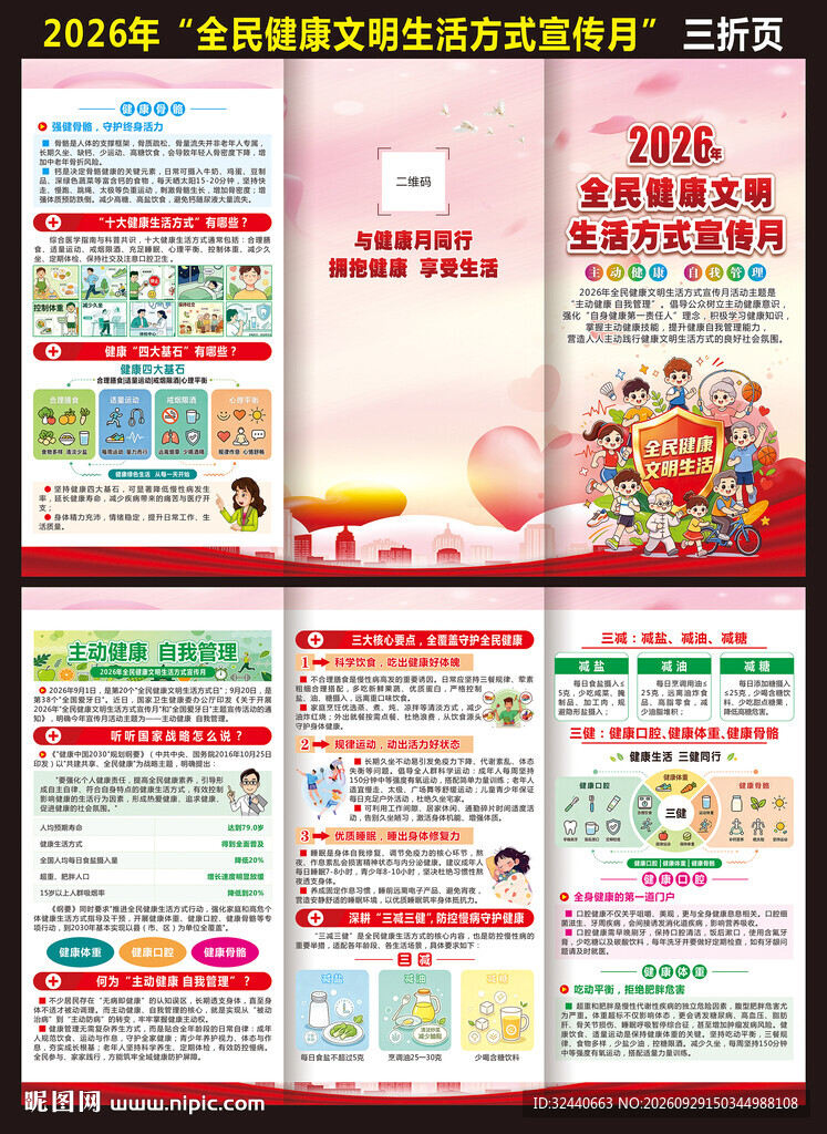全民健康文明生活方式宣传月