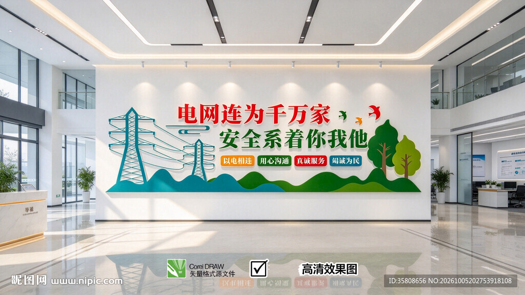 电网文化墙