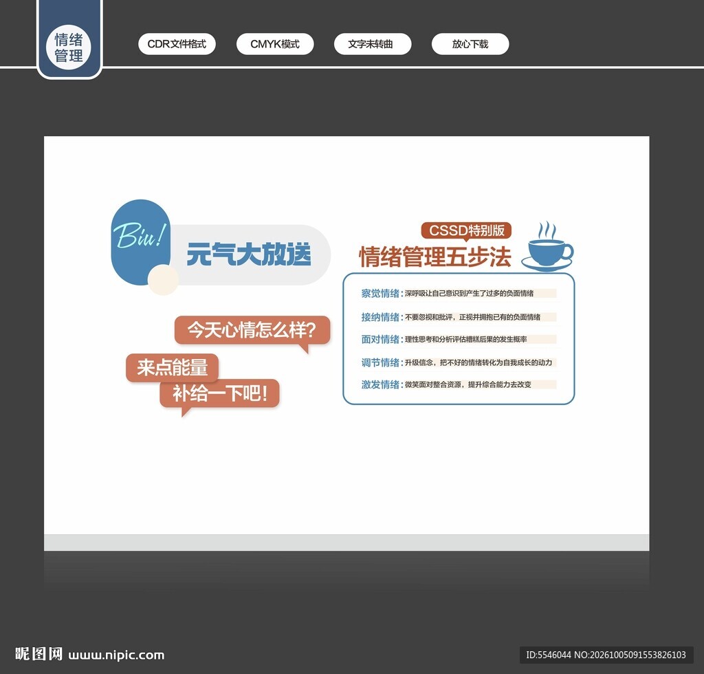 情绪管理五步法