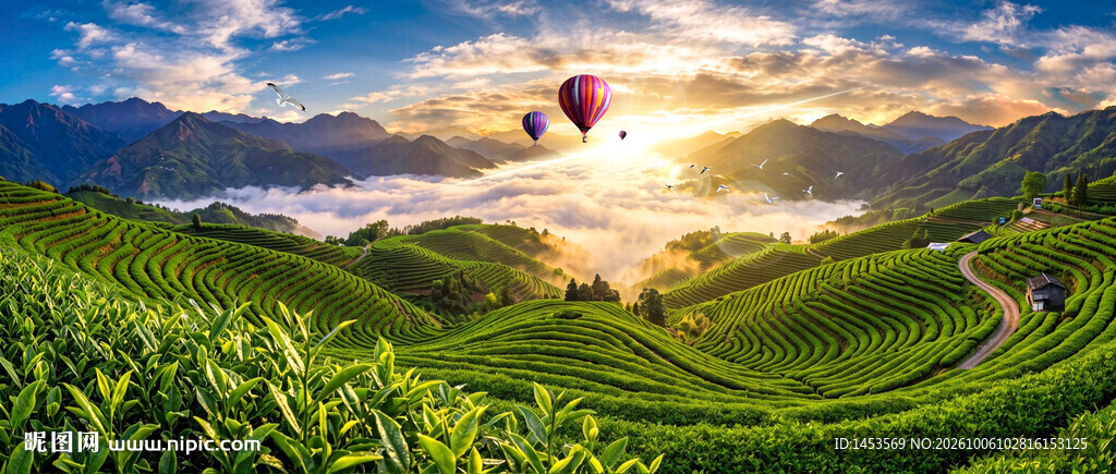茶山朝霞