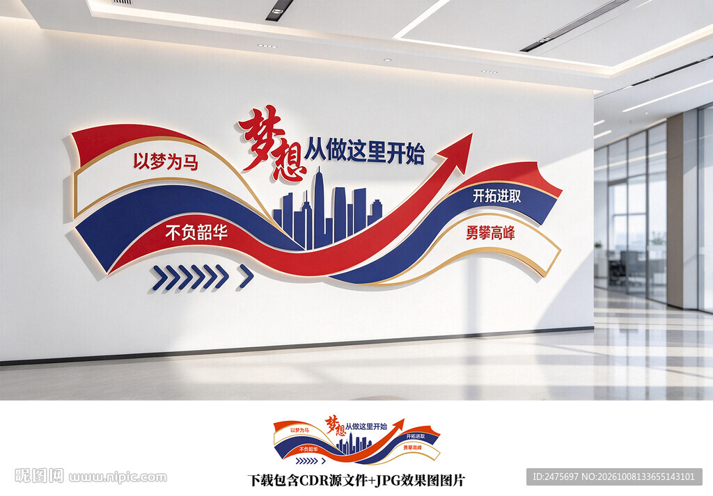 励志文化墙