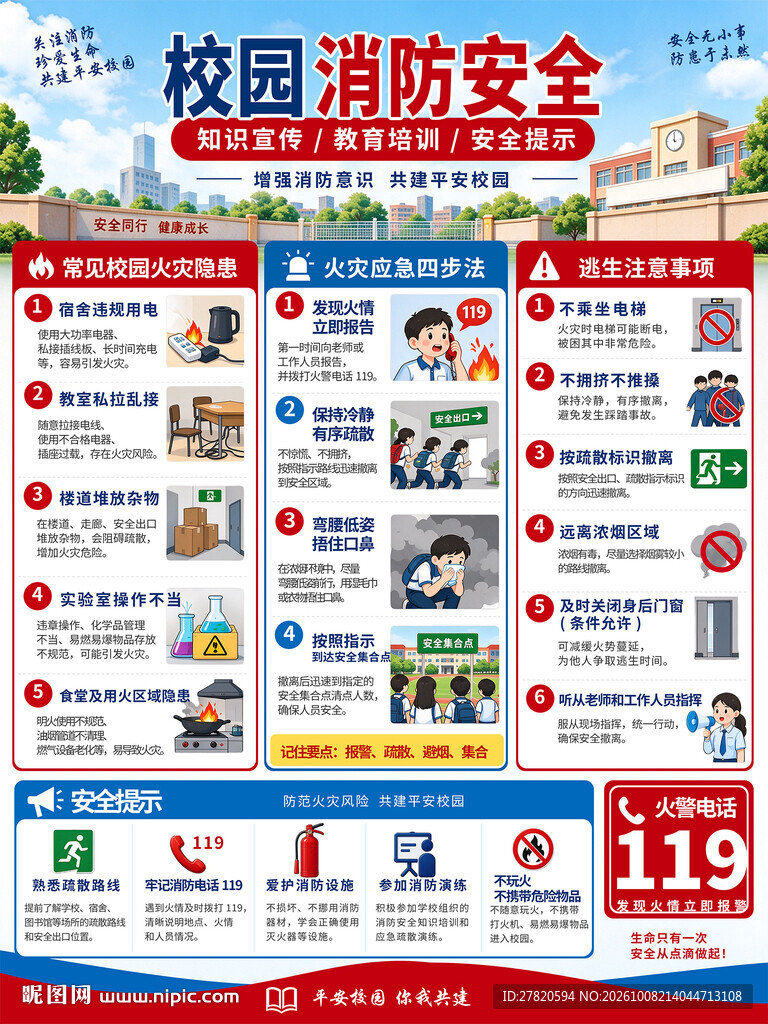 校园消防安全