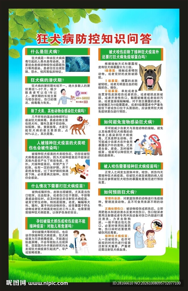 世界狂犬病日海报