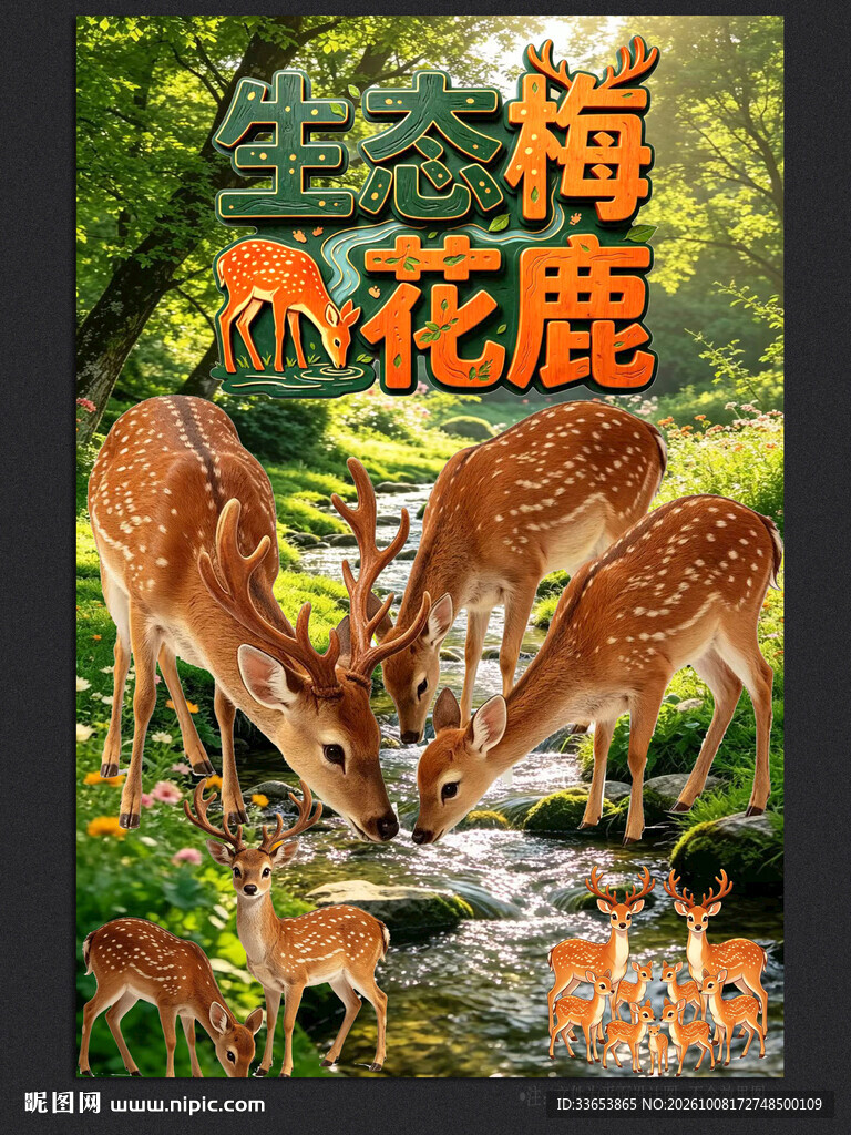 梅花鹿