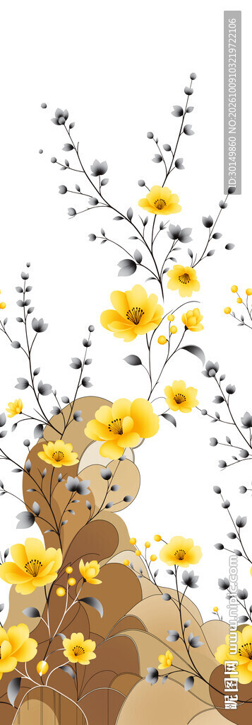 定位花