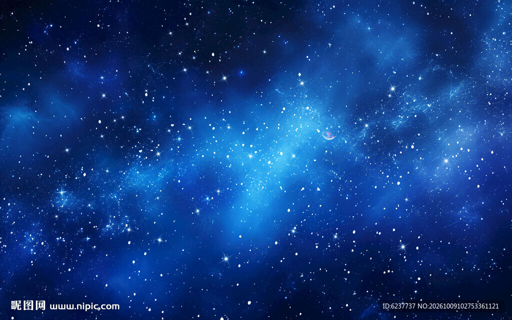 星空背景灯箱舞台背景图