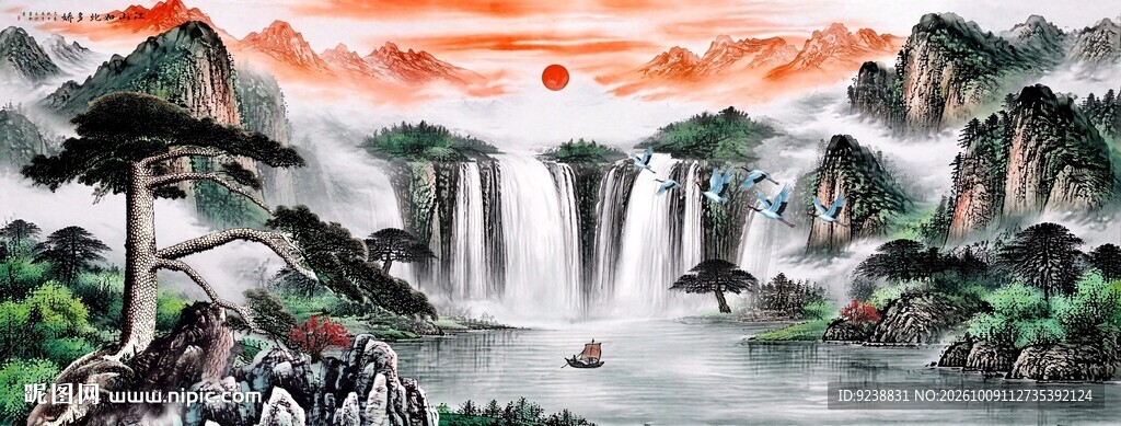 国画山水