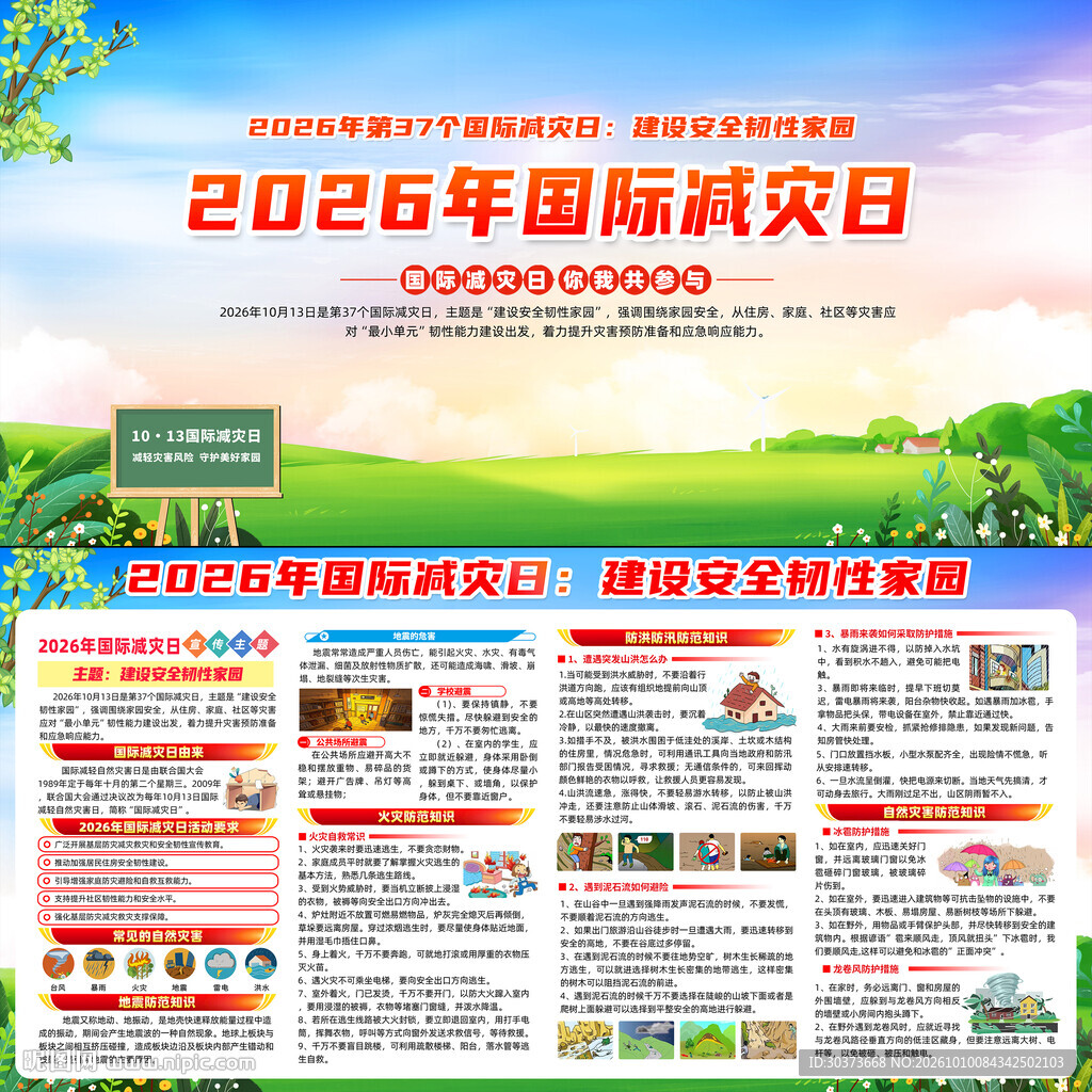 2026年国际减灾日